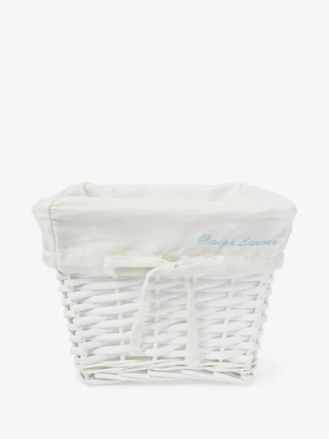 POLO RALPH LAUREN KIDS small wicker basket