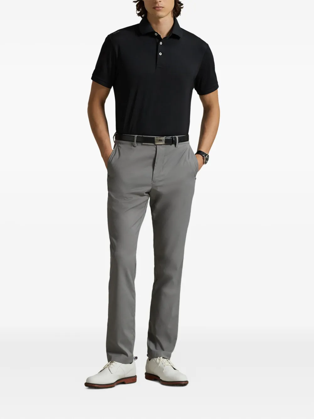RLX Ralph Lauren short-sleeve polo shirt - Zwart