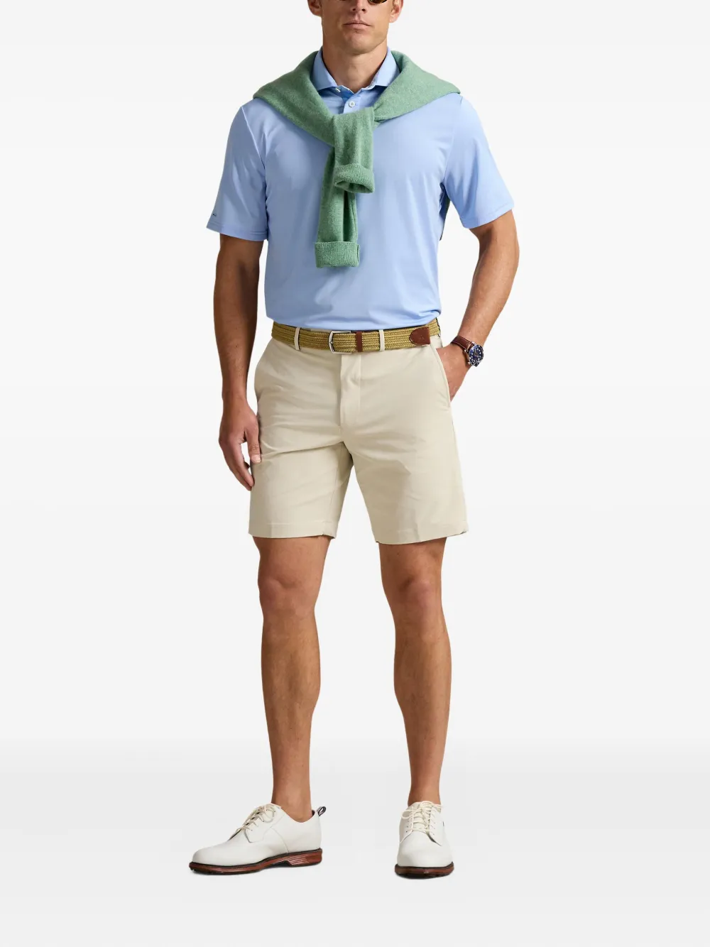 RLX Ralph Lauren Chino shorts met zijzak - Beige