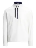 RLX Ralph Lauren mock-neck half-zip pullover - White