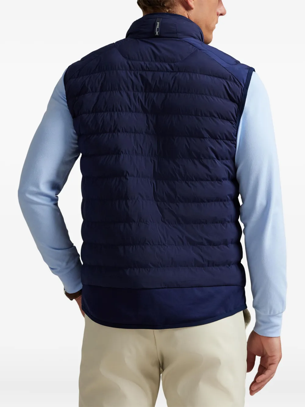 RLX Ralph Lauren Gilet met geborduurd logo Blauw