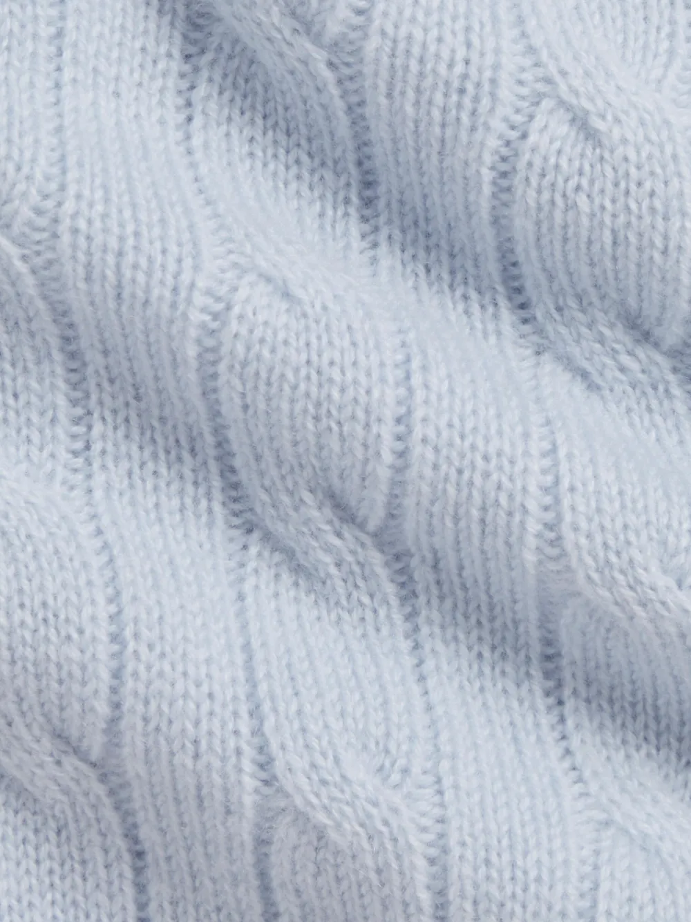 POLO RALPH LAUREN KIDS cable-knit cashmere blanket | Image 2