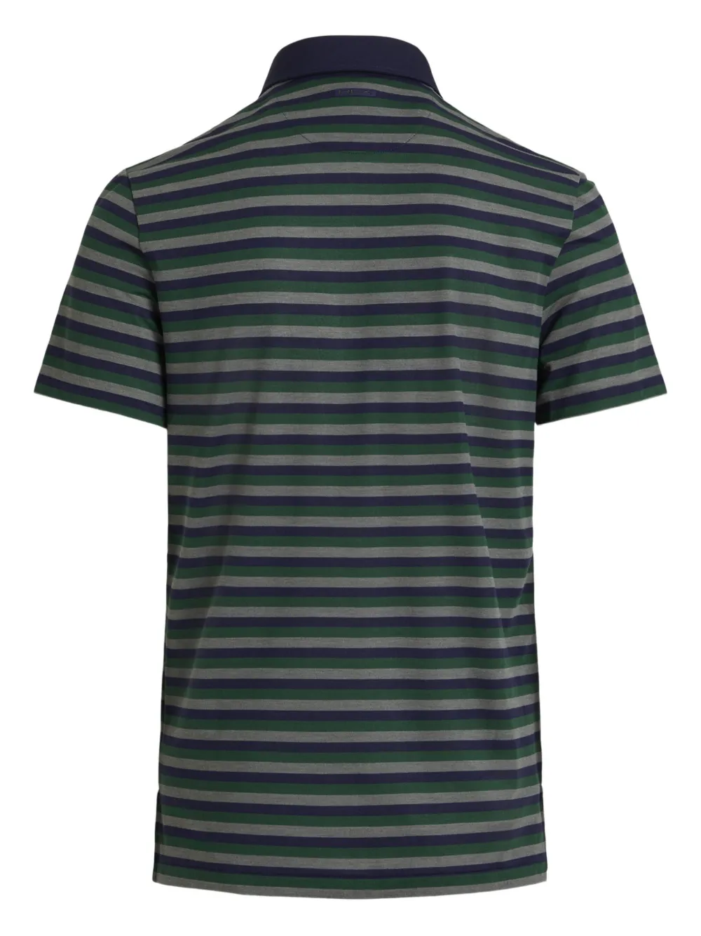 RLX Ralph Lauren Poloshirt met gestreepte kraag - Groen