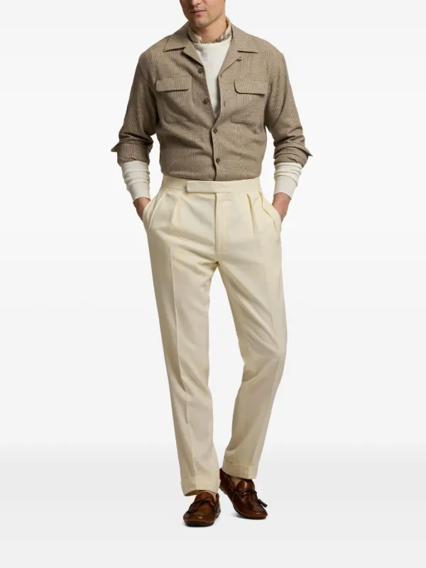 Ralph Lauren Purple Label ウールパンツ イタリア製 Ralph Lauren Purple Label ウールパンツ | ニュートラル