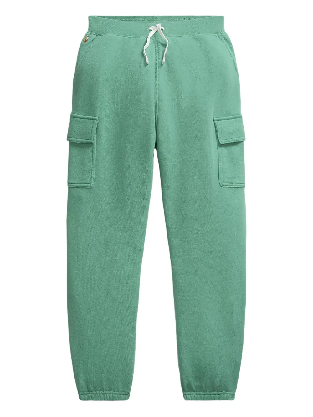 POLO RALPH LAUREN KIDS terry cargo pants - グリーン POLO RALPH LAUREN KIDS terry cargo pants - グリーン