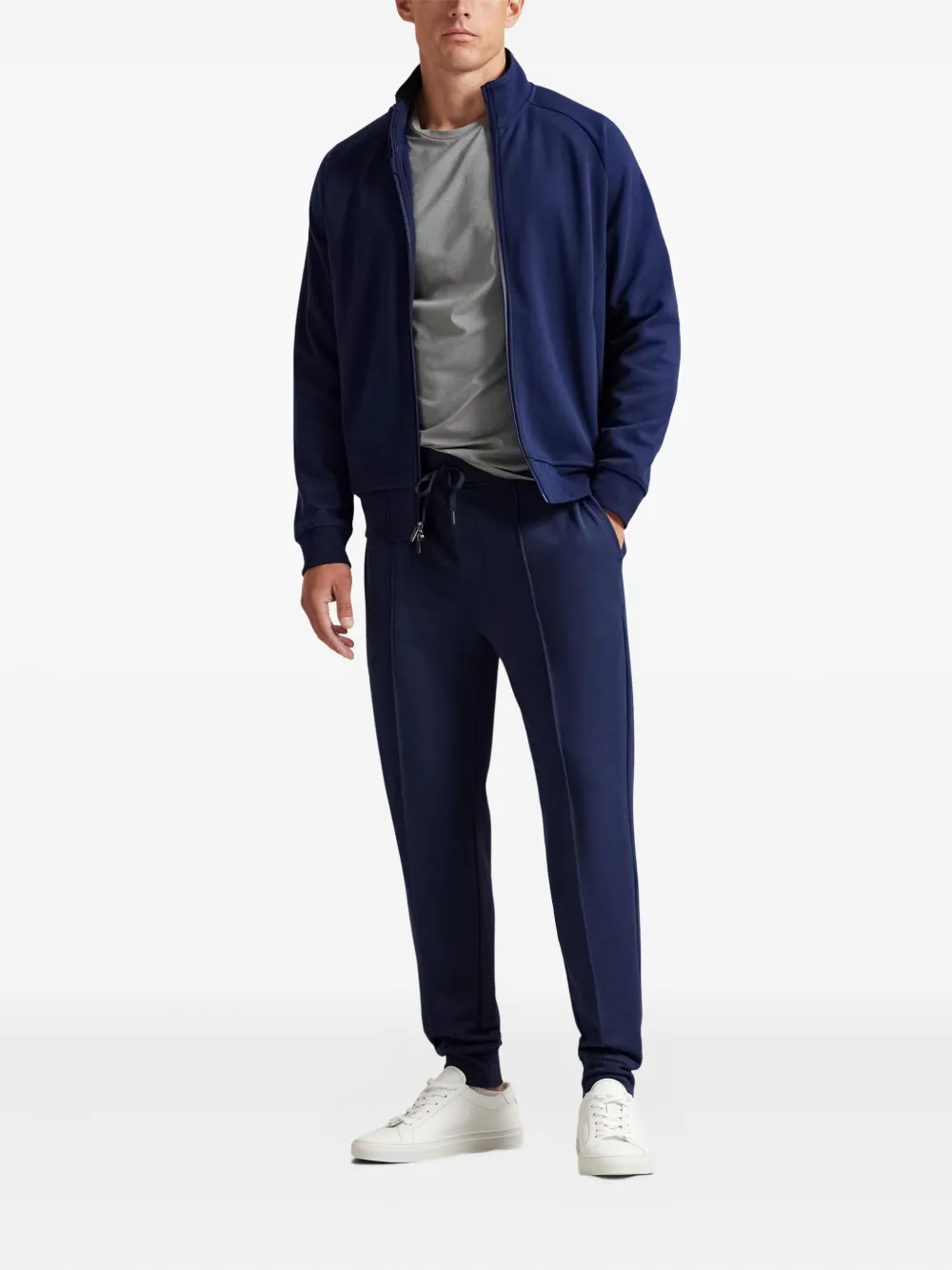 RLX Ralph Lauren Sweater met col - Blauw