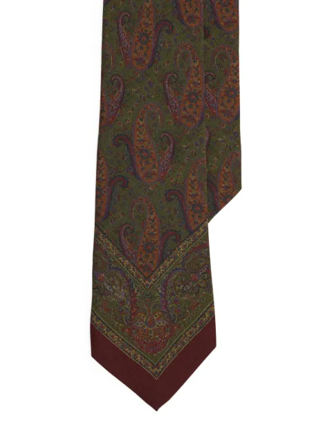 Ralph Lauren Purple Label paisley-pattern tie