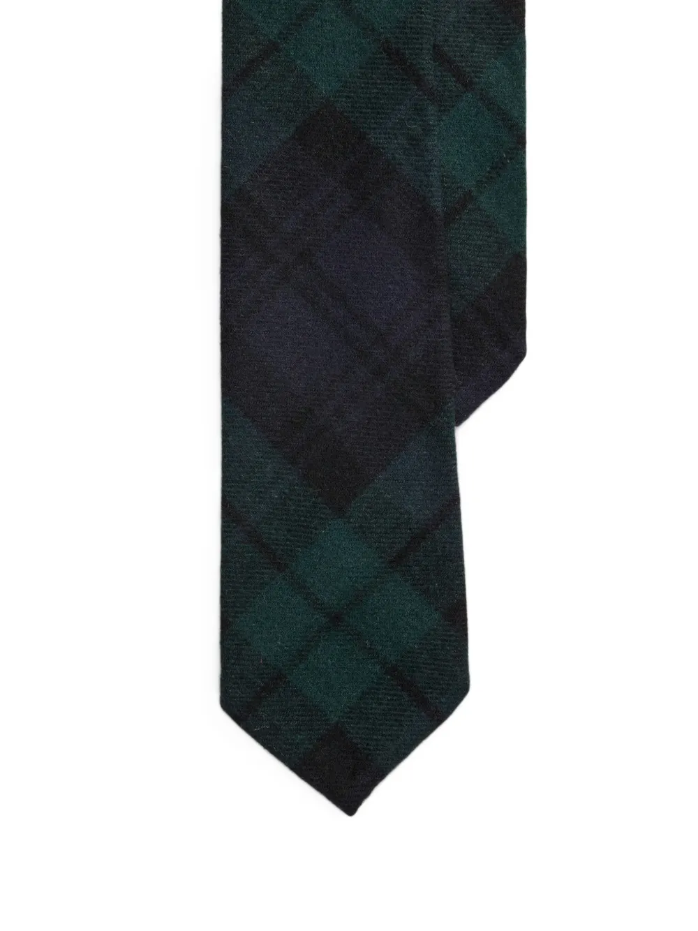 Ralph Lauren Purple Label tartan-check tie | Blue | Image 1