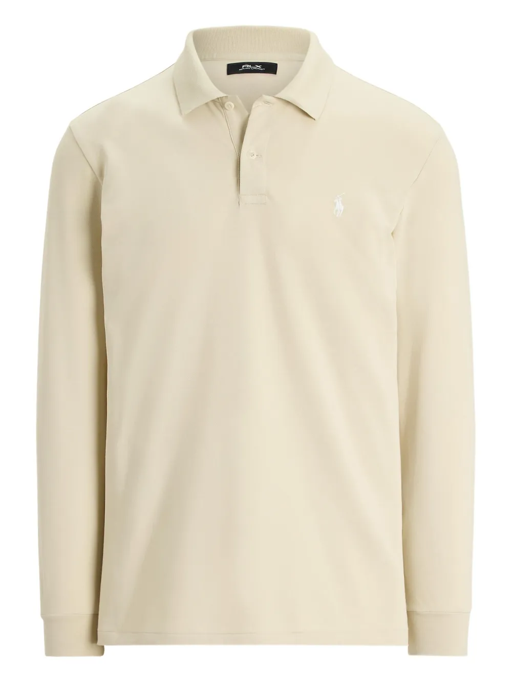 long-sleeve polo shirt