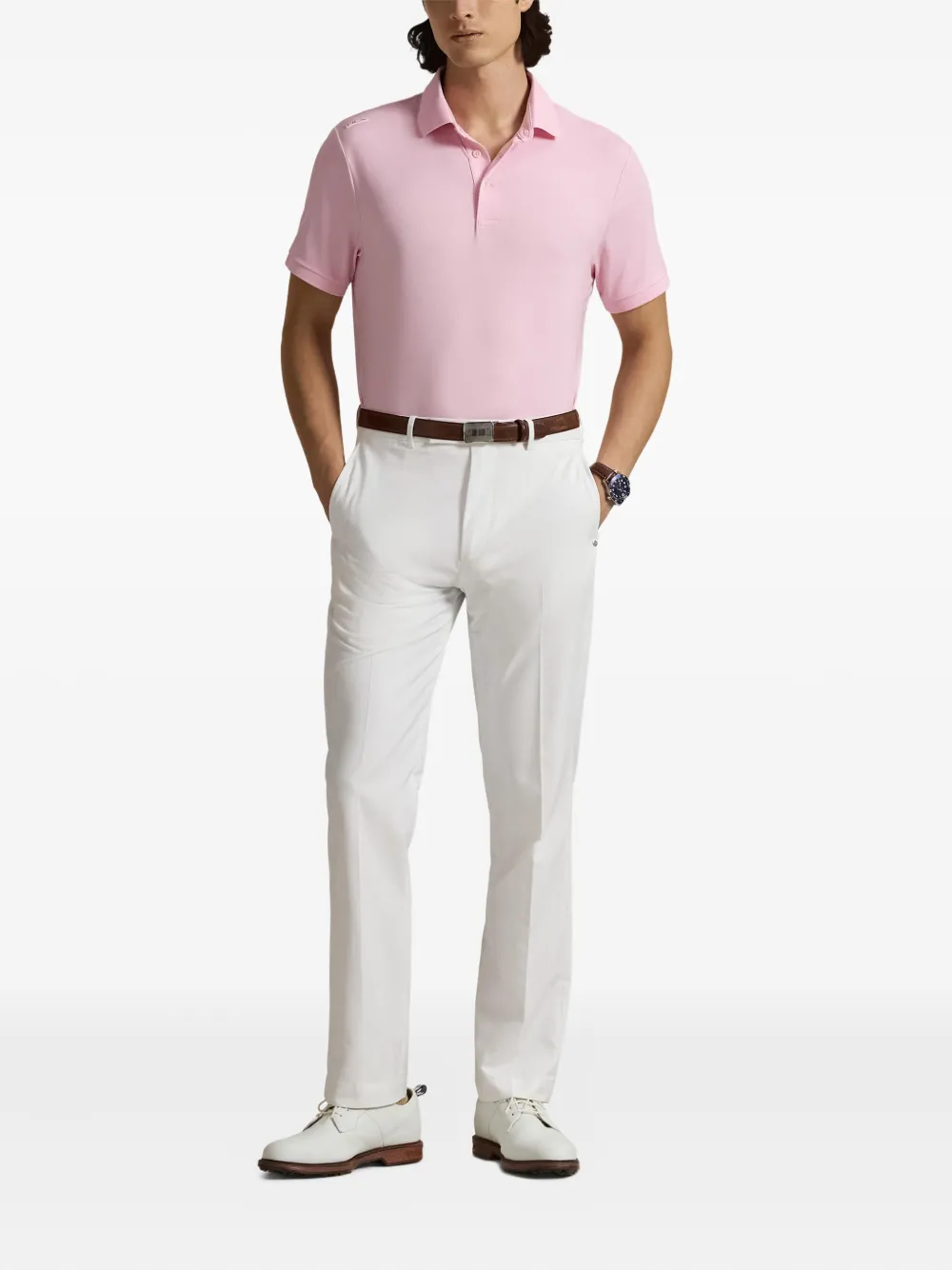 RLX Ralph Lauren short-sleeve polo shirt - Roze