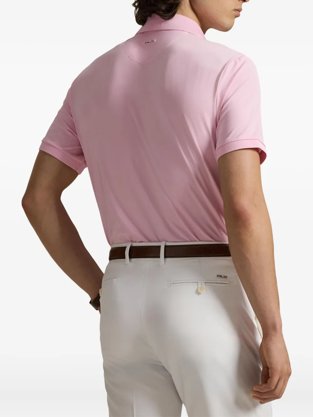 RLX Ralph Lauren short-sleeve polo shirt Roze