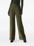 Jason Wu Collection crinkled-satin trousers - Green