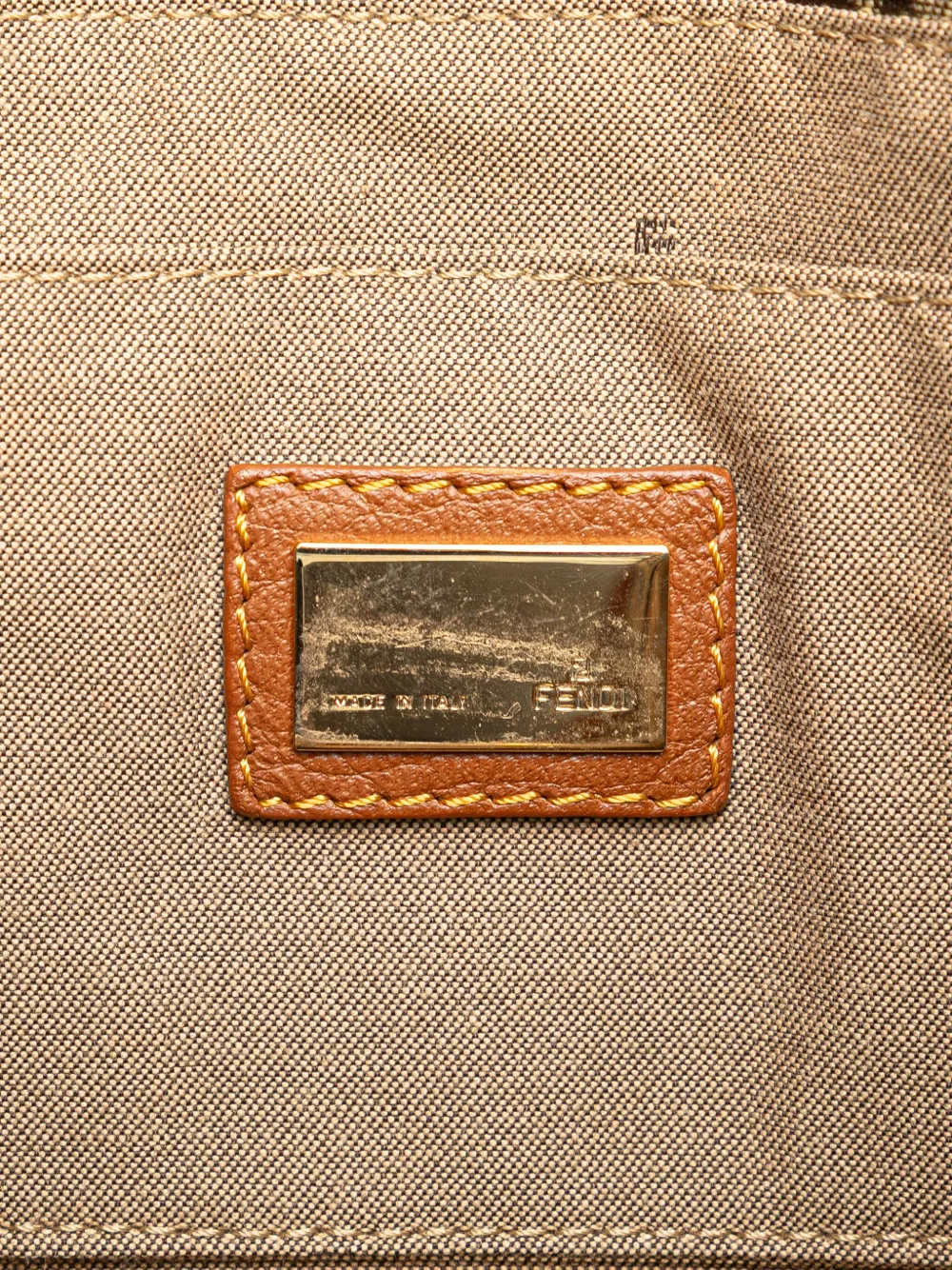 Fendi Pre-Owned 2000-2010 Zucchino Canvas handbag | Image 6