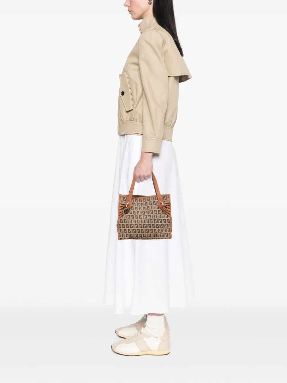 Fendi Pre-Owned 2000-2010 Zucchino Canvas handbag | Pre-Owned | Image 2