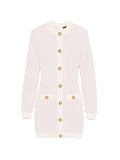Balmain buttoned mini dress