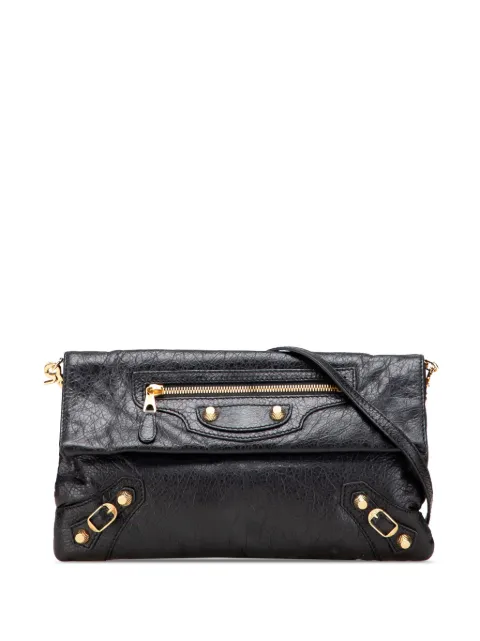Balenciaga Pre-Owned 2015 Lambskin Motocross Giant 12 Envelope crossbody bag