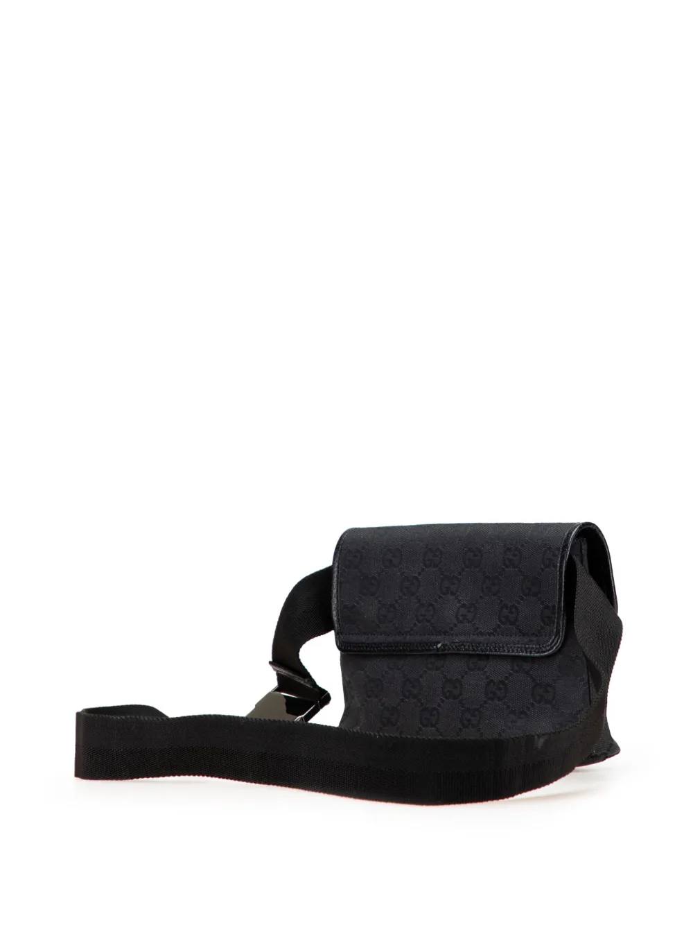 Pre-owned Gucci 2000-2015 Gg Canvas Jackie Belt Bag