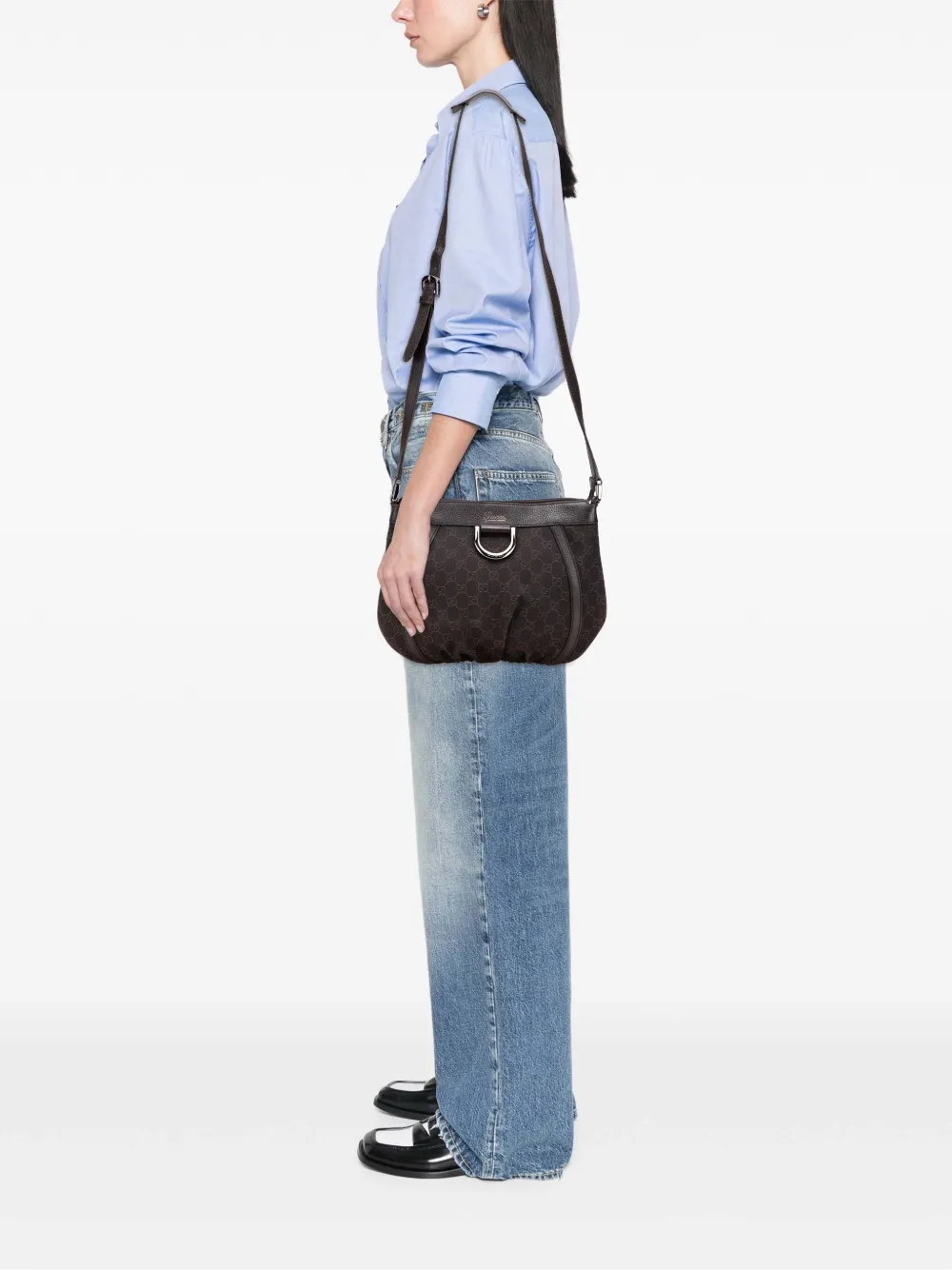 Gucci Pre-Owned 2000-2015 GG Canvas Abbey D Ring crossbody bag | Pre-Owned | Image 2