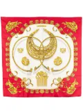 Hermès Pre-Owned 20th Century Les Cavalier d Or Silk Scarf scarves - Red
