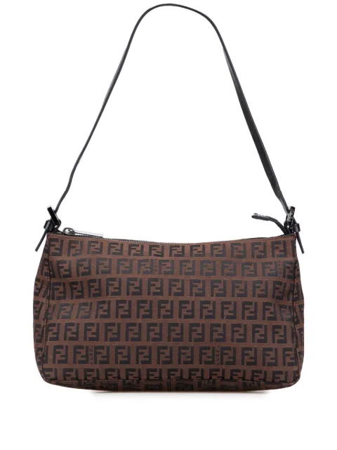 Fendi Pre-Owned 2000-2010 Zucchino Canvas Pochette shoulder bag