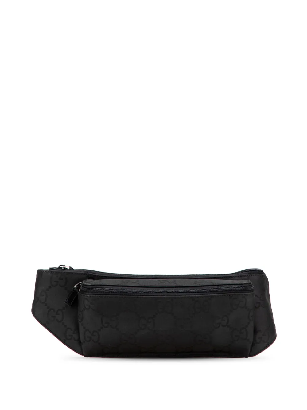 Gucci Pre-Owned 2000-2015 GG Nylon belt bag - ブラック Gucci Pre-Owned 2000-2015 GG Nylon belt bag - ブラック