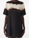 Jason Wu Collection Diffused Ombre Stripe short-sleeve mini dress - Brown