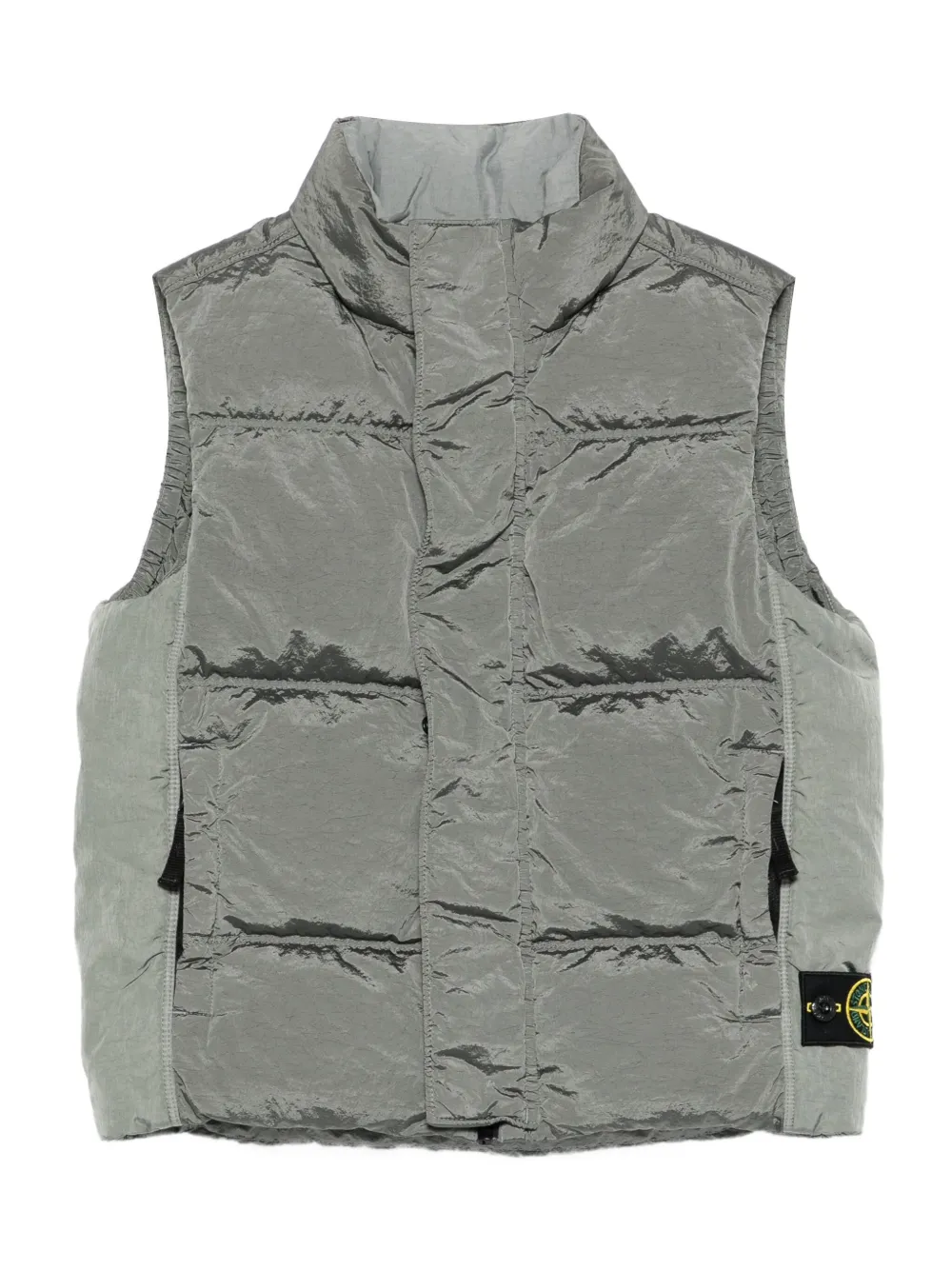 Stone Island Junior Gewatteerde spencer Grijs
