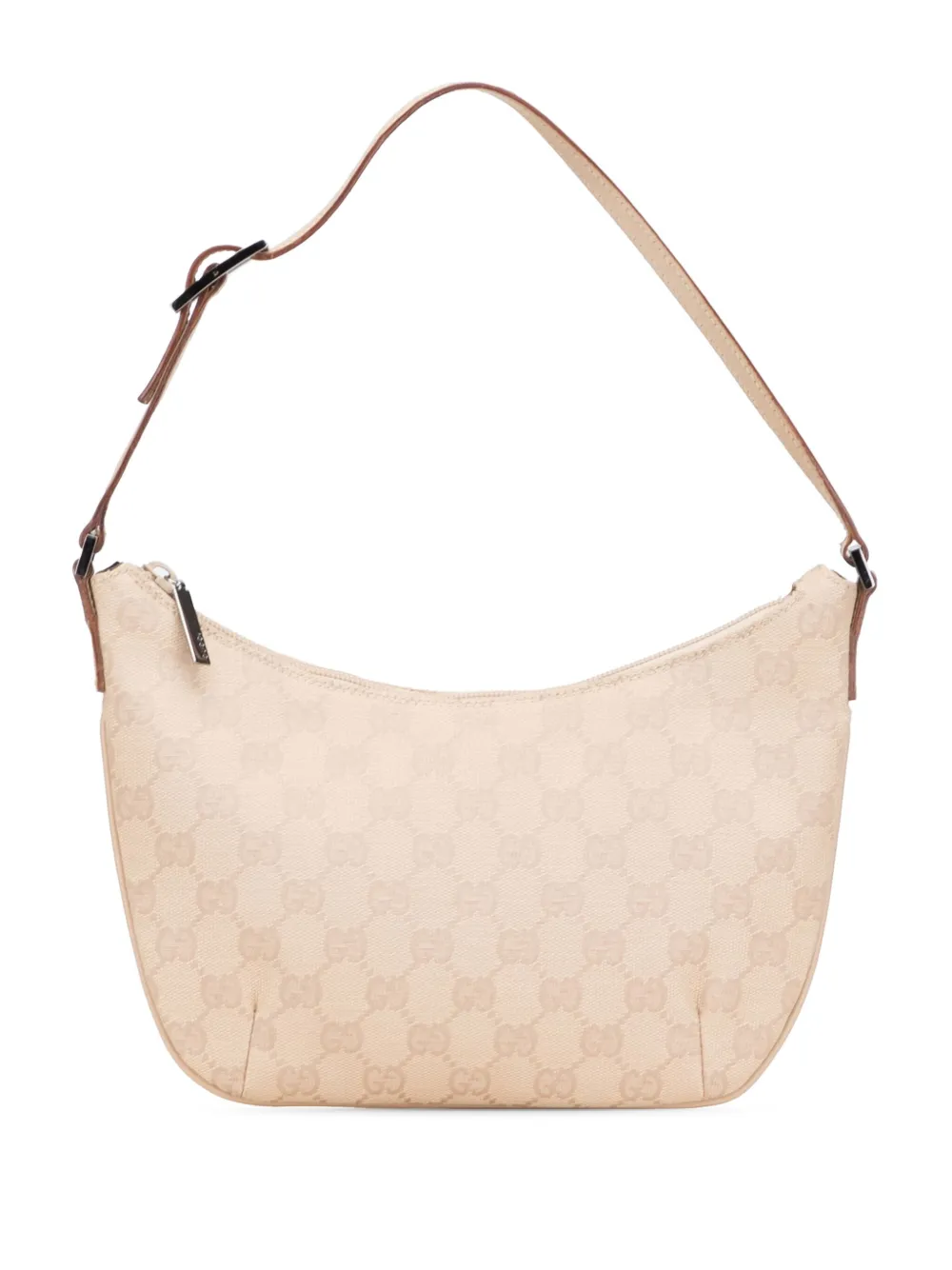 Gucci Pre-Owned 2000-2015 GGキャンバス ショルダーバッグ - ブラウン Gucci Pre-Owned 2000-2015 GGキャンバス ショルダーバッグ - ブラウン