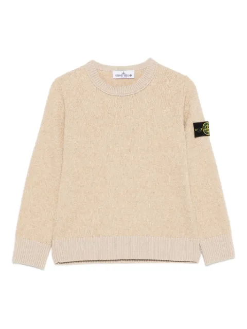 Stone Island Junior Compass-badge jumper