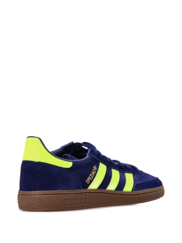 Adidas Handball Spezial three-stripe Suede Sneakers | Blue | FARFETCH