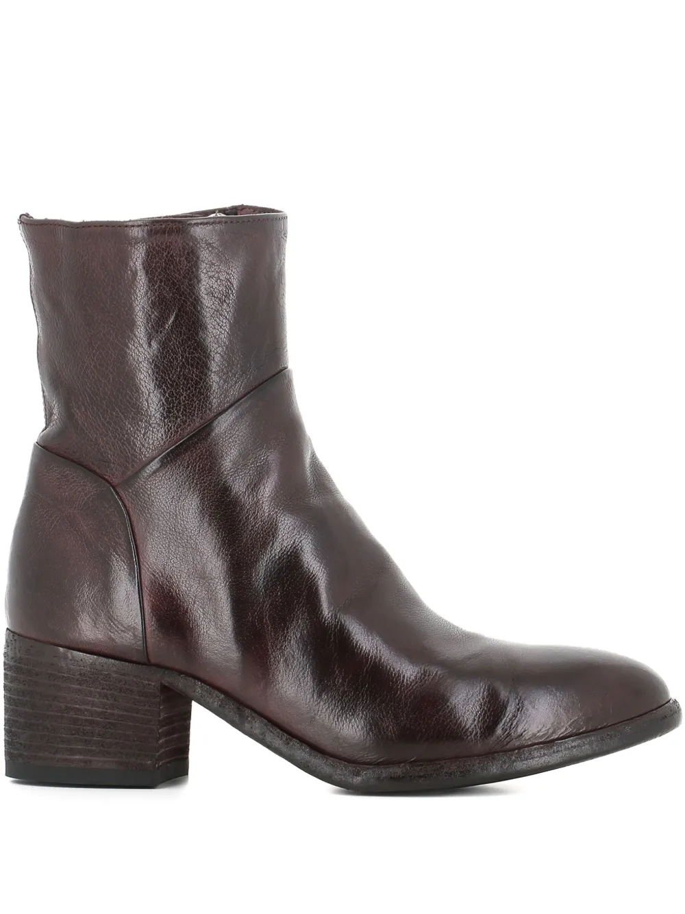 Officine Creative Zipped Block-heel Boots