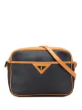 Saint Laurent Pre-Owned 20th Century Coated Canvas crossbody bag - Black
