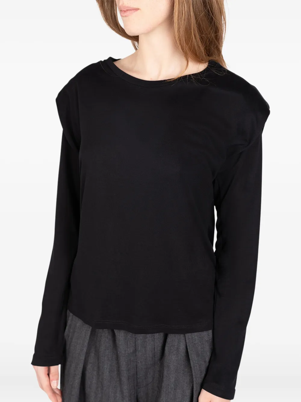 embroidered-numbers T-shirt