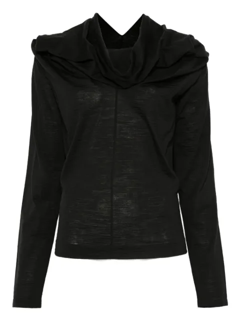 MM6 Maison Margiela Maglione con cappuccio