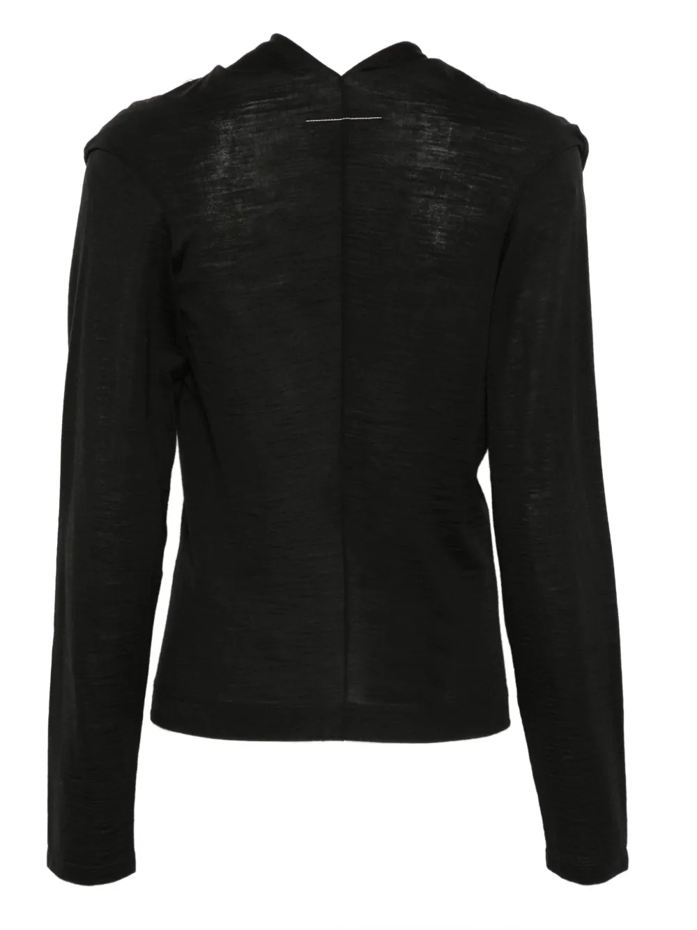 MM6 Maison Margiela Trui met capuchon Zwart