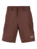 Ea7 Emporio Armani cargo-pocket shorts - Brown