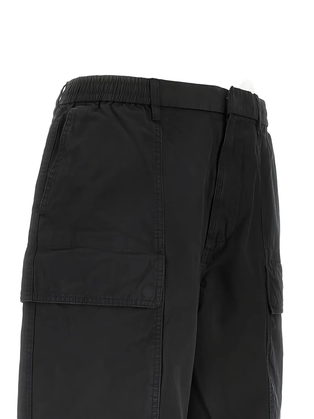 Emporio Armani cargo-pockets shorts Zwart