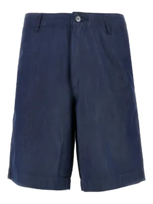 EMPORIO ARMANI ショートパンツ Shury dammittokyo EMPORIO ARMANI (エンポリオアルマーニ) 裾ロゴプリント