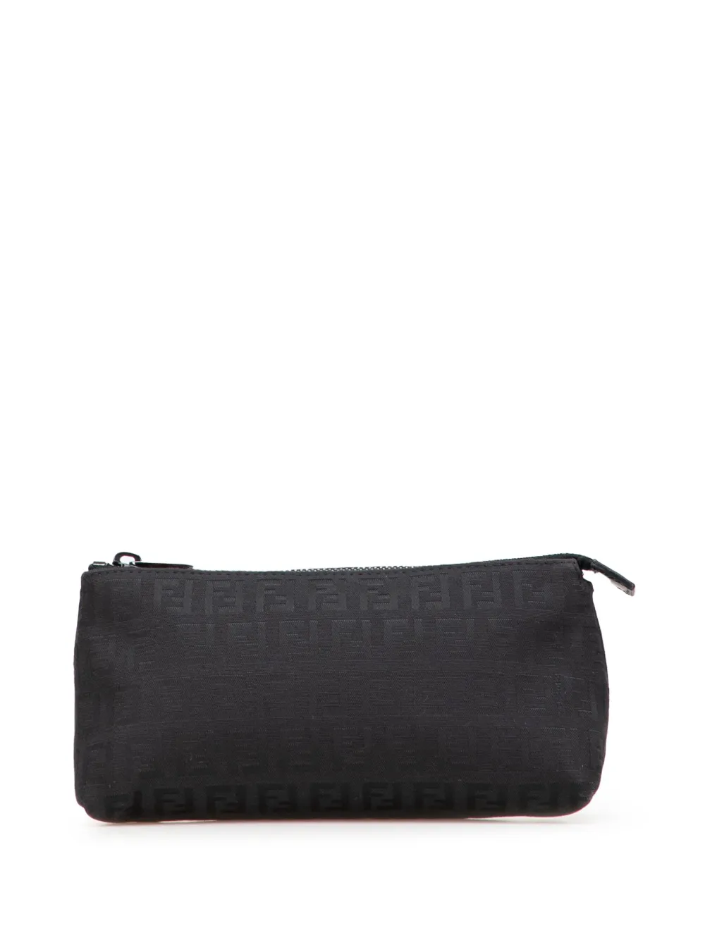 Fendi Pre-Owned 2000-2010 Zucchino Clutch aus Canvas | Schwarz | Image 1