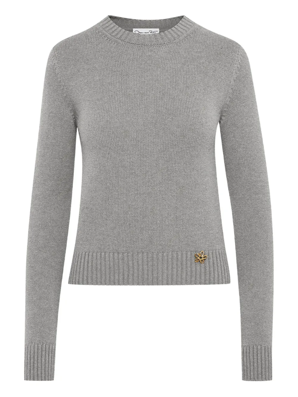 knot-detail mock-neck sweater