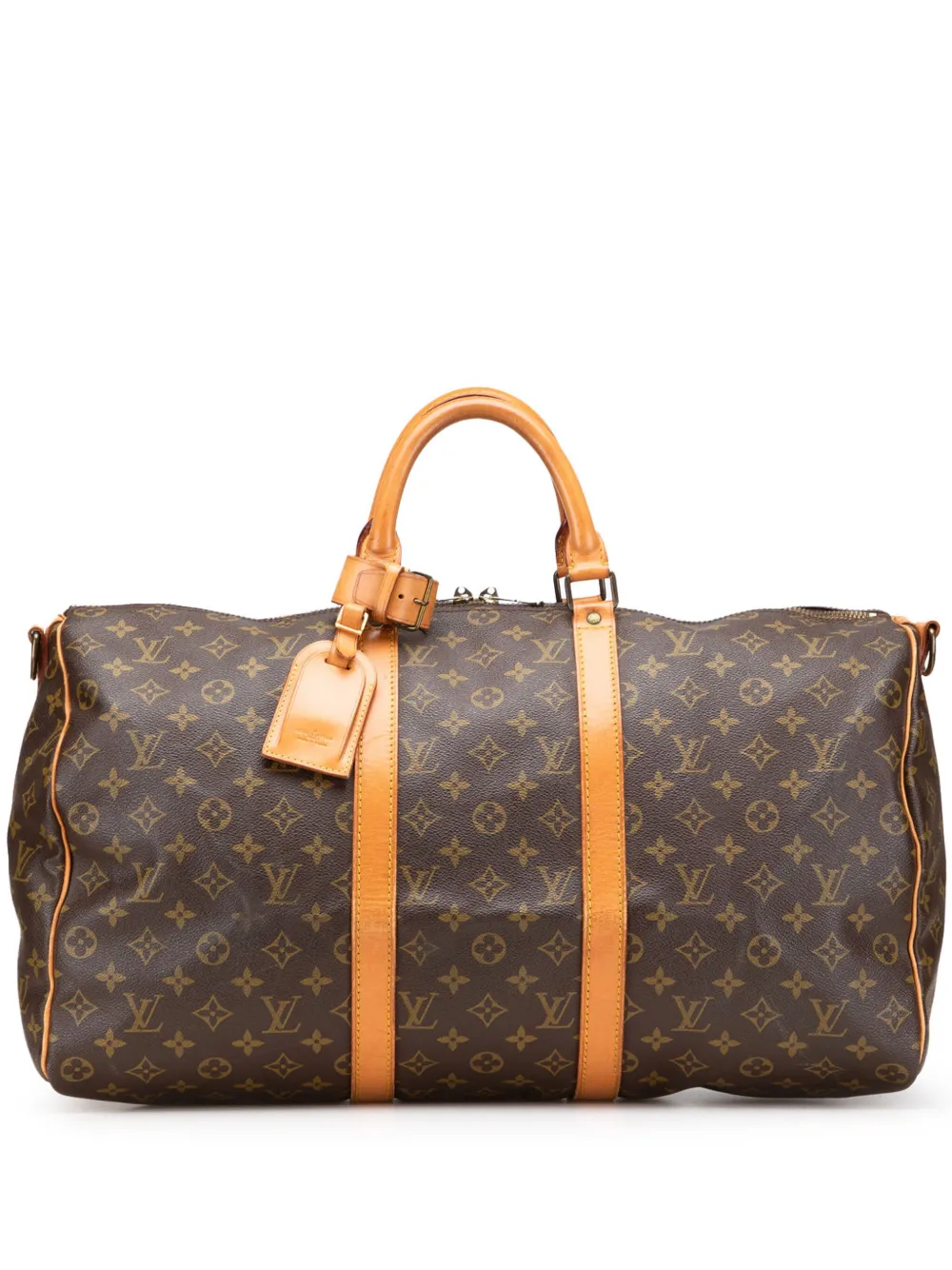 Louis Vuitton Pre-Owned 1984 Monogram Keepall Bandouliere 50 travel Louis Vuitton Pre-Owned 1984 Monogram Keepall Bandouliere 50 travel