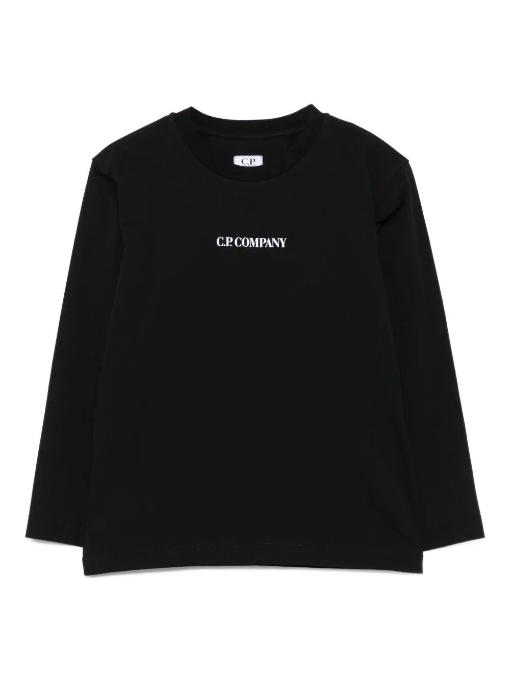 C.P. Company Kids logo-print T-shirt - ブラック C.P. Company Kids logo-print T-shirt - ブラック