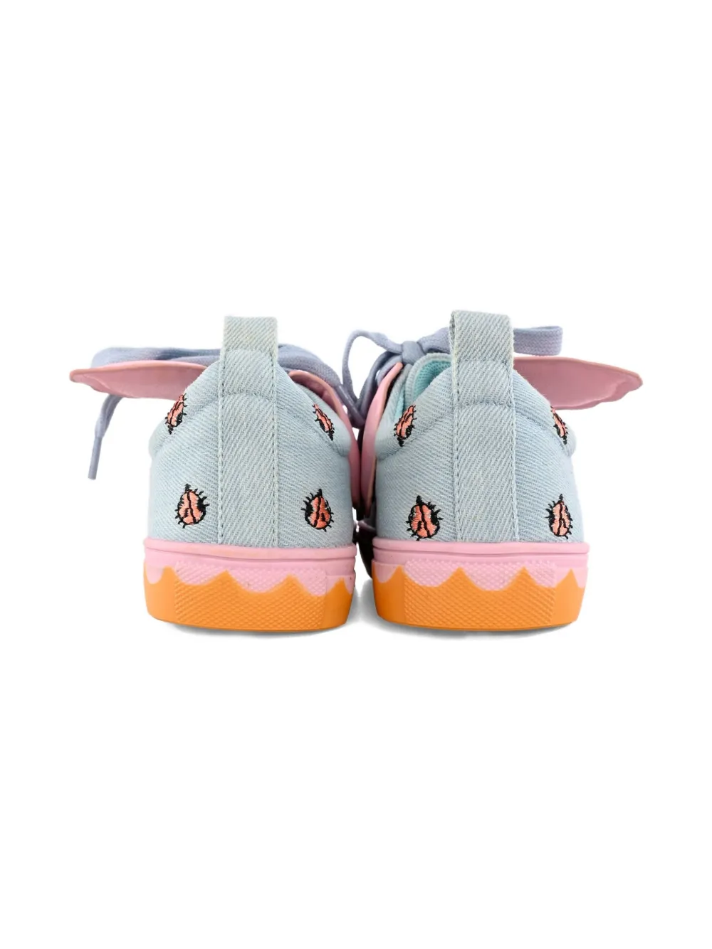 Stella McCartney Kids ladybug-wing sneakers Blue