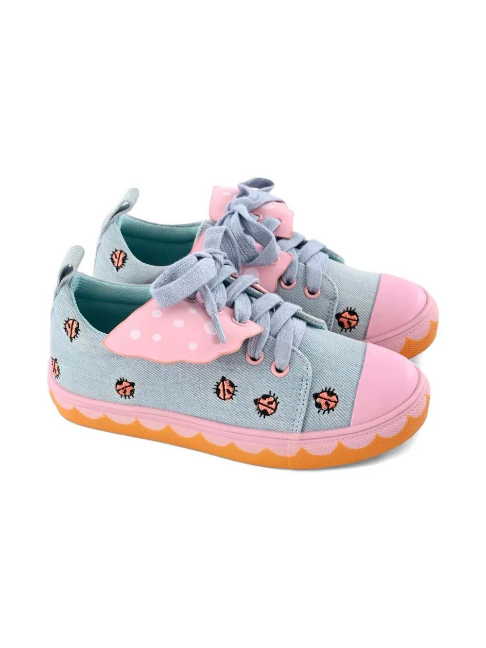 Stella McCartney Kids bug-wing sneakers Blue