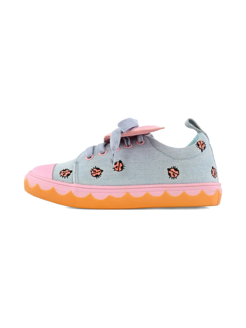 Stella McCartney Kids ladybug-wing sneakers Blue