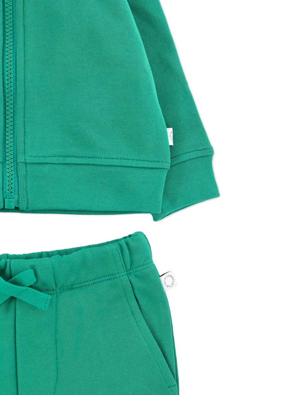 Stella McCartney Kids Trainingspak met kikkerprint Groen
