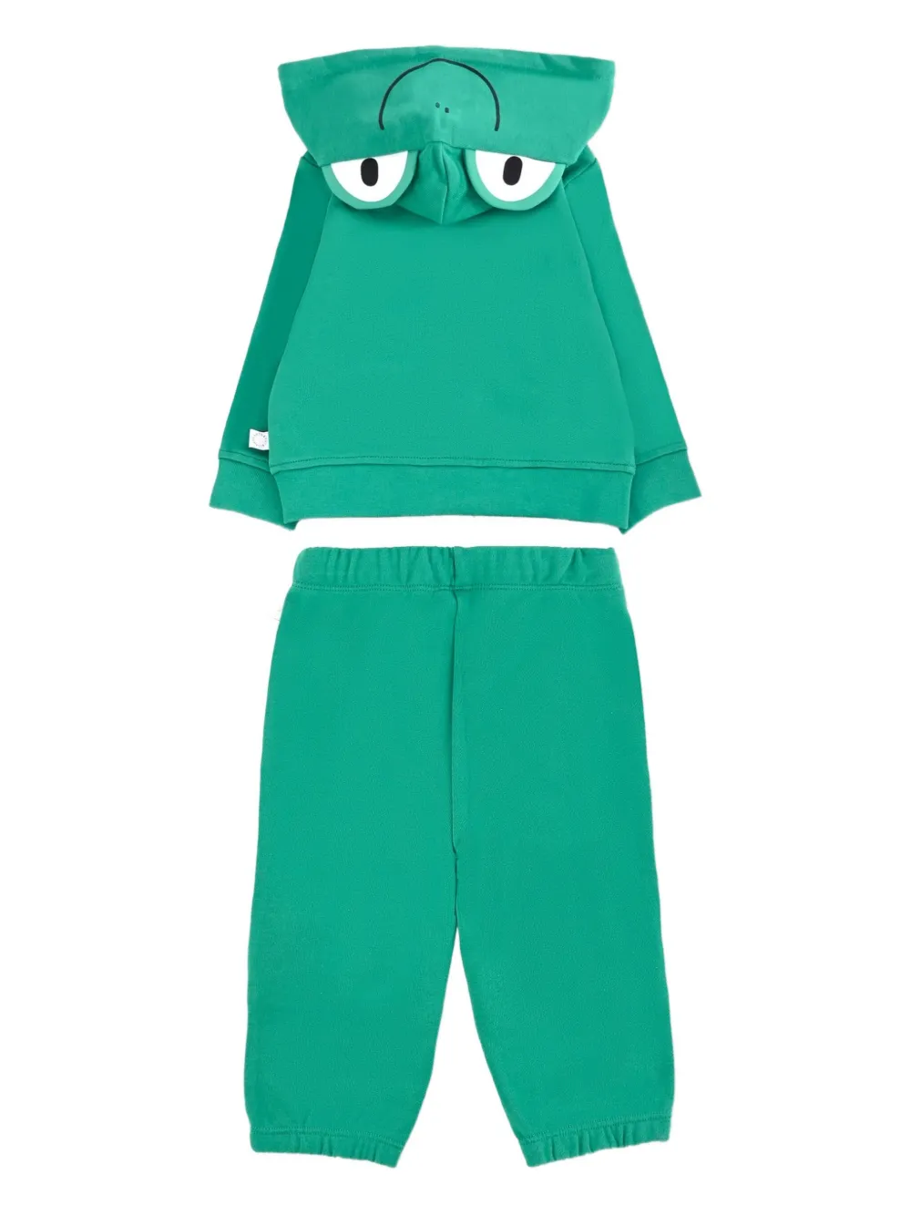 Stella McCartney Kids Trainingspak met kikkerprint Groen