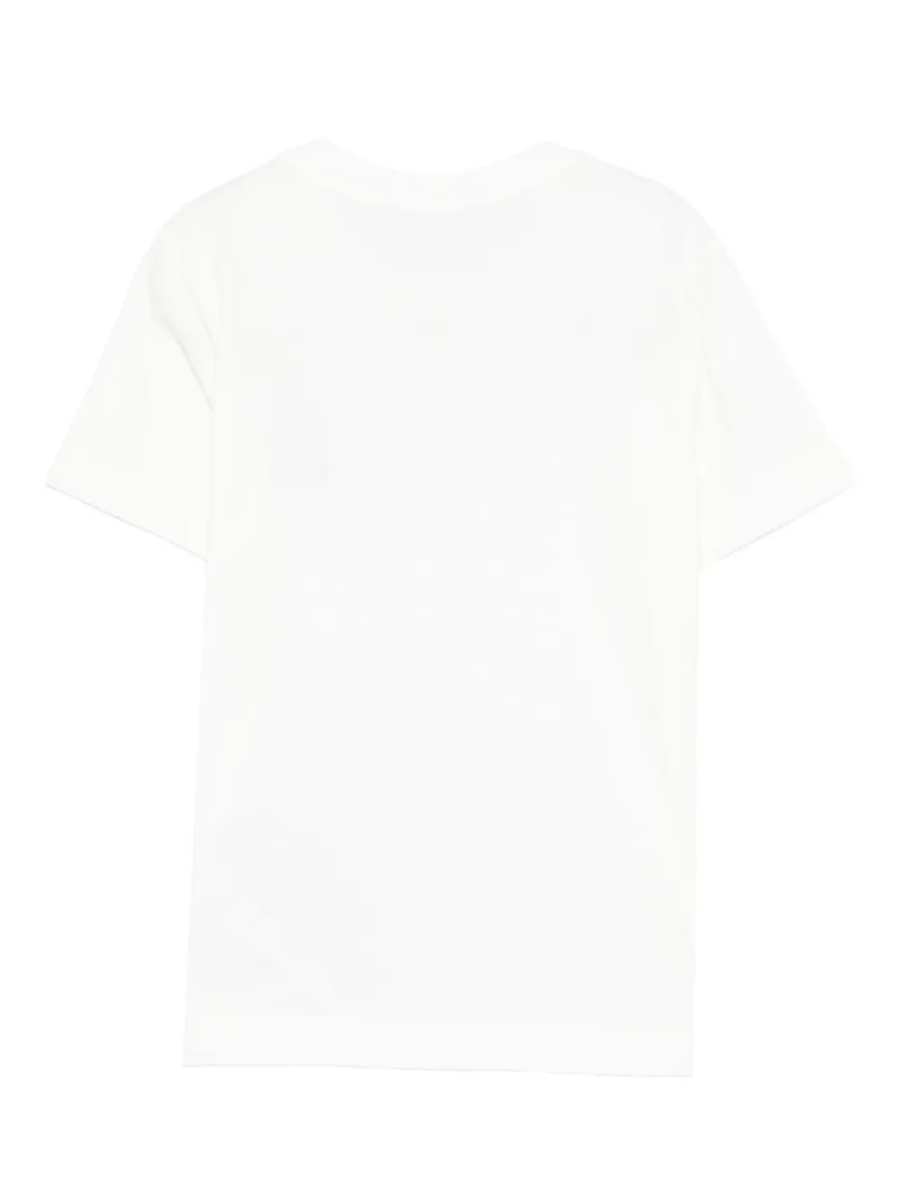 Stone Island Junior T-shirt met Compass-logopatch Wit