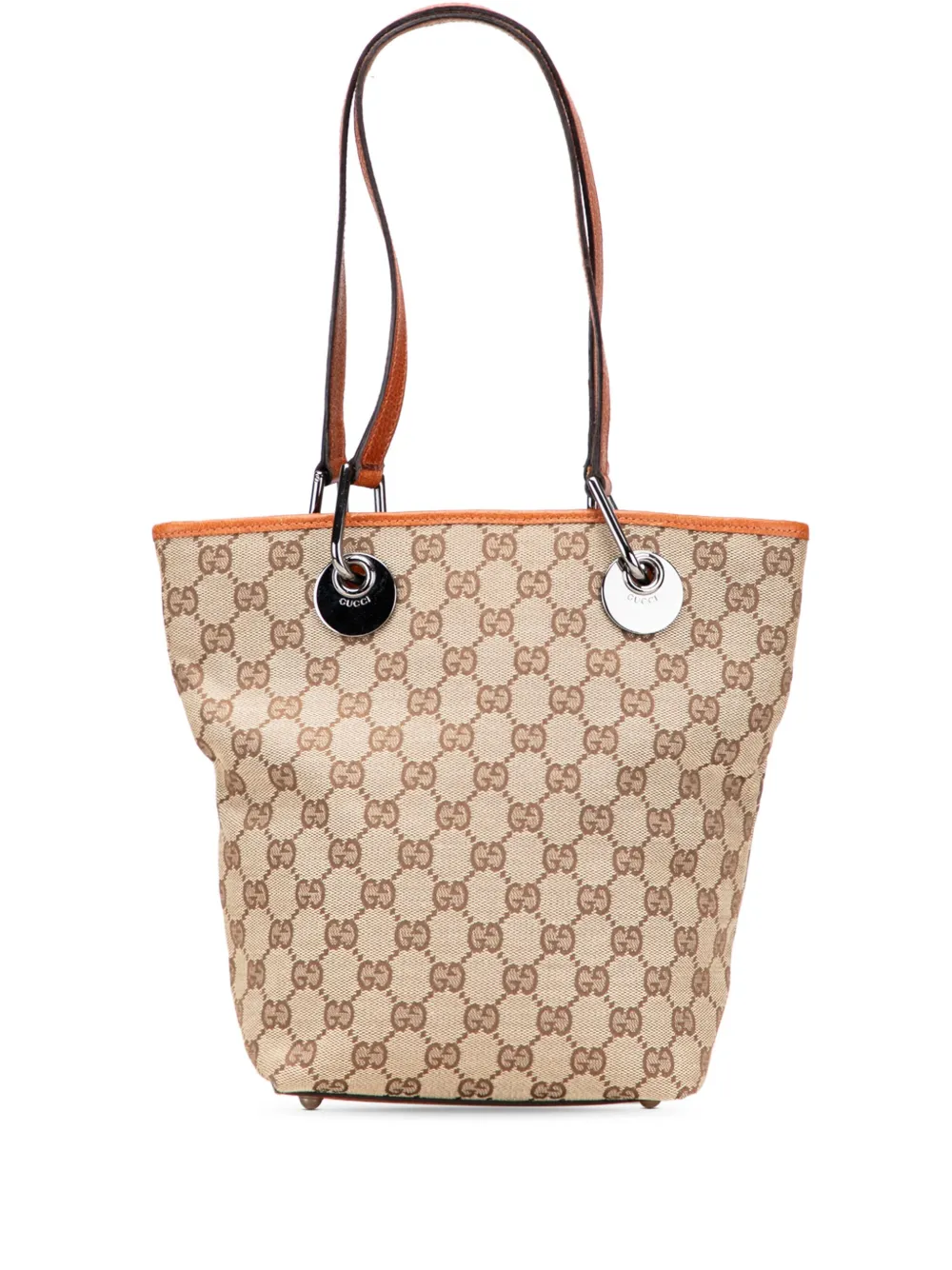 Gucci Pre-Owned 2000-2015 エクリプス GGキャンバス トートバッグ - ブラウン Gucci Pre-Owned 2000-2015 エクリプス GGキャンバス トートバッグ - ブラウン