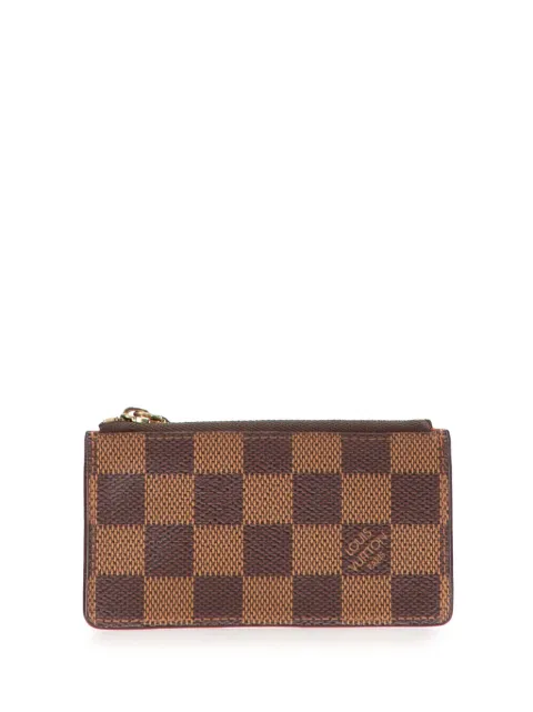 Louis Vuitton Pre-Owned 1998 Damier Ebene Pochette Cles coin pouch